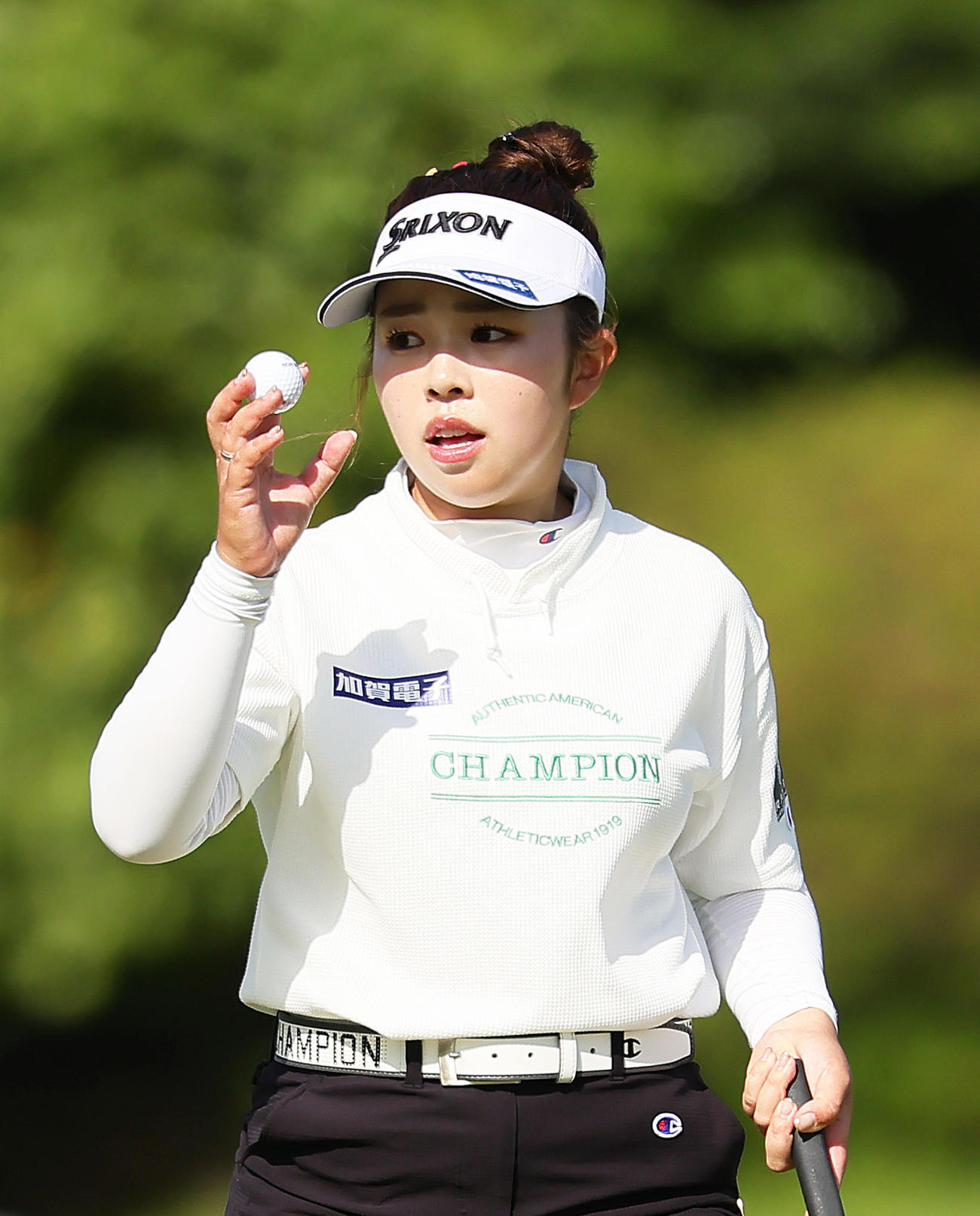 8アンダーで第3日を終えた山下（撮影・足立雅史）