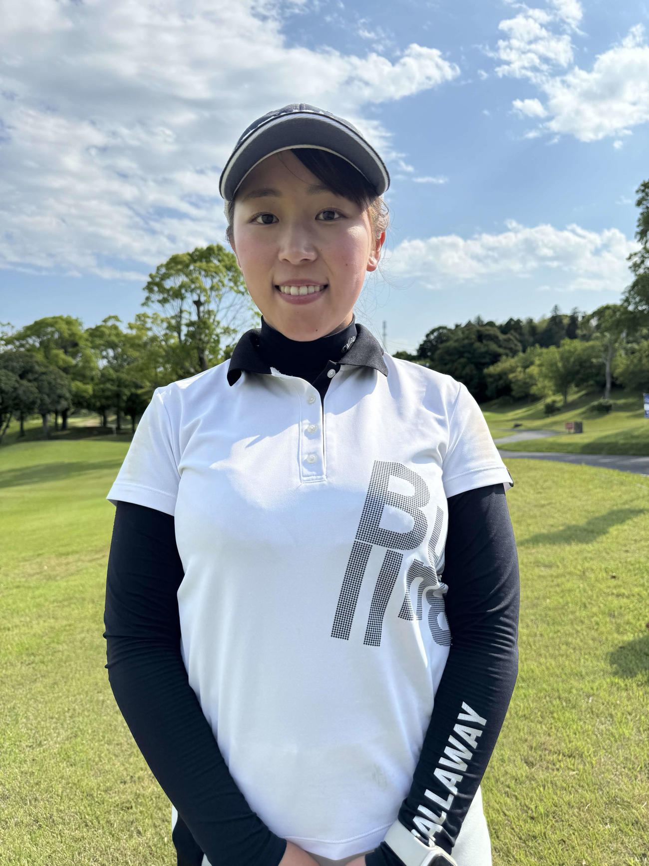 藤井かすみステップジャンプツアー2024　東京建物Brillia CUP初日、首位に立った池羽陽向