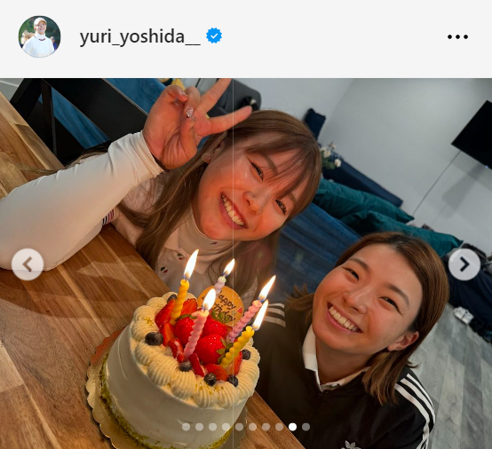 吉田優利のインスタグラムから
