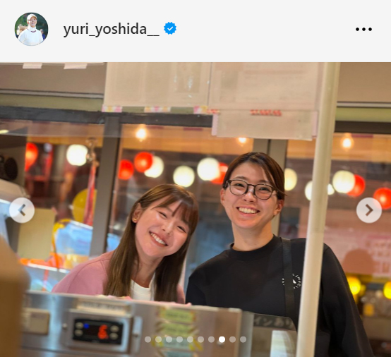 吉田優利のインスタグラムから