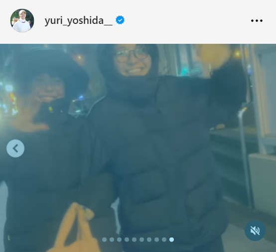 吉田優利のインスタグラムから