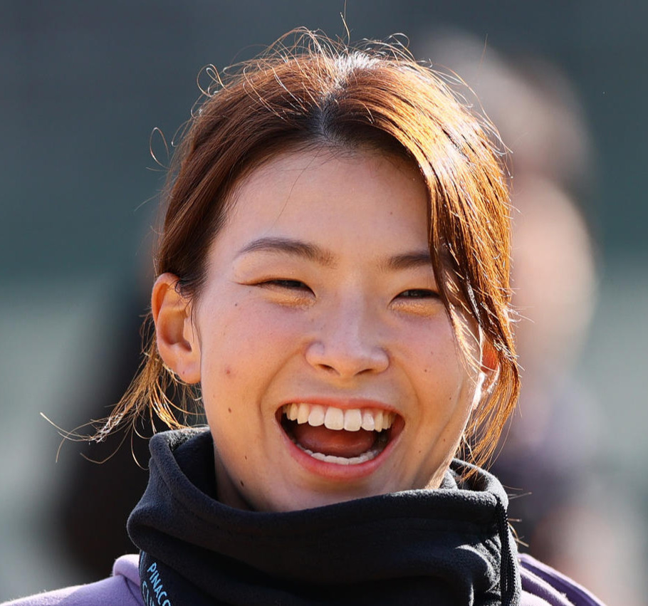 渋野日向子（2023年12月24日撮影）