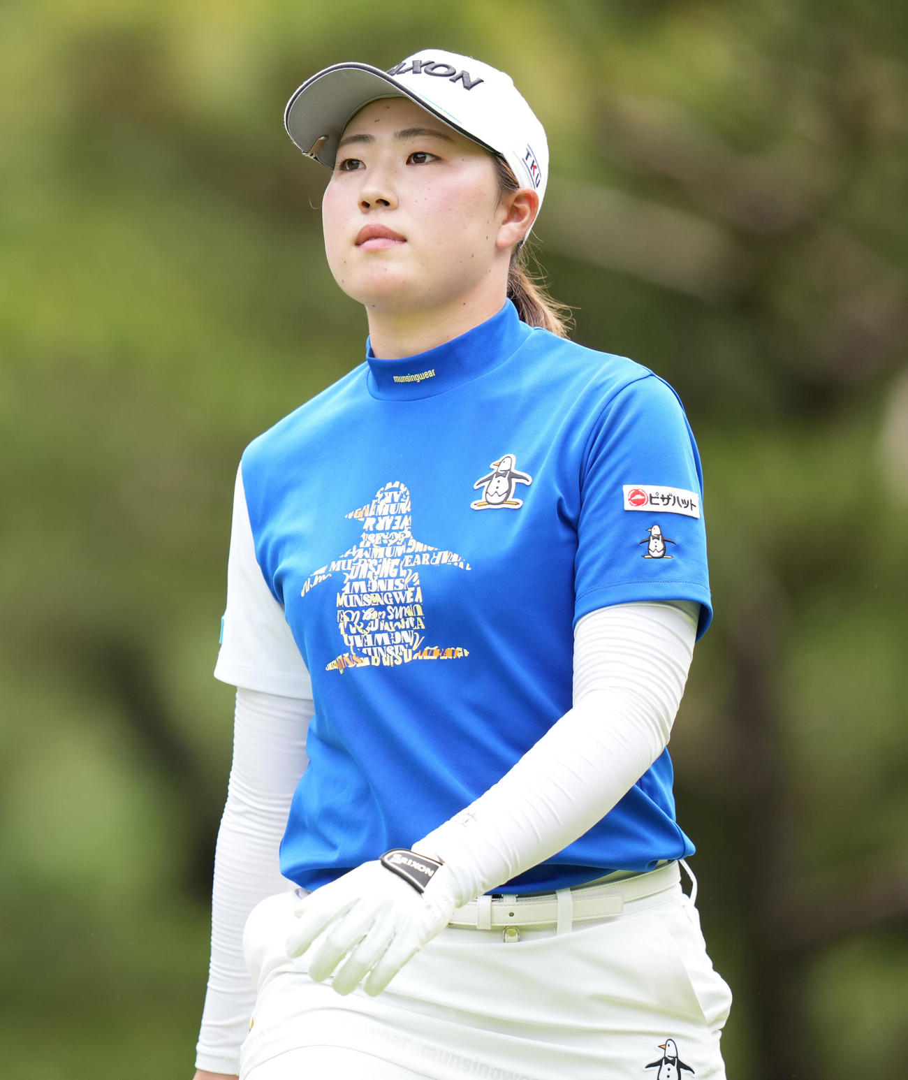 4番、移動する竹田（撮影・鈴木みどり）