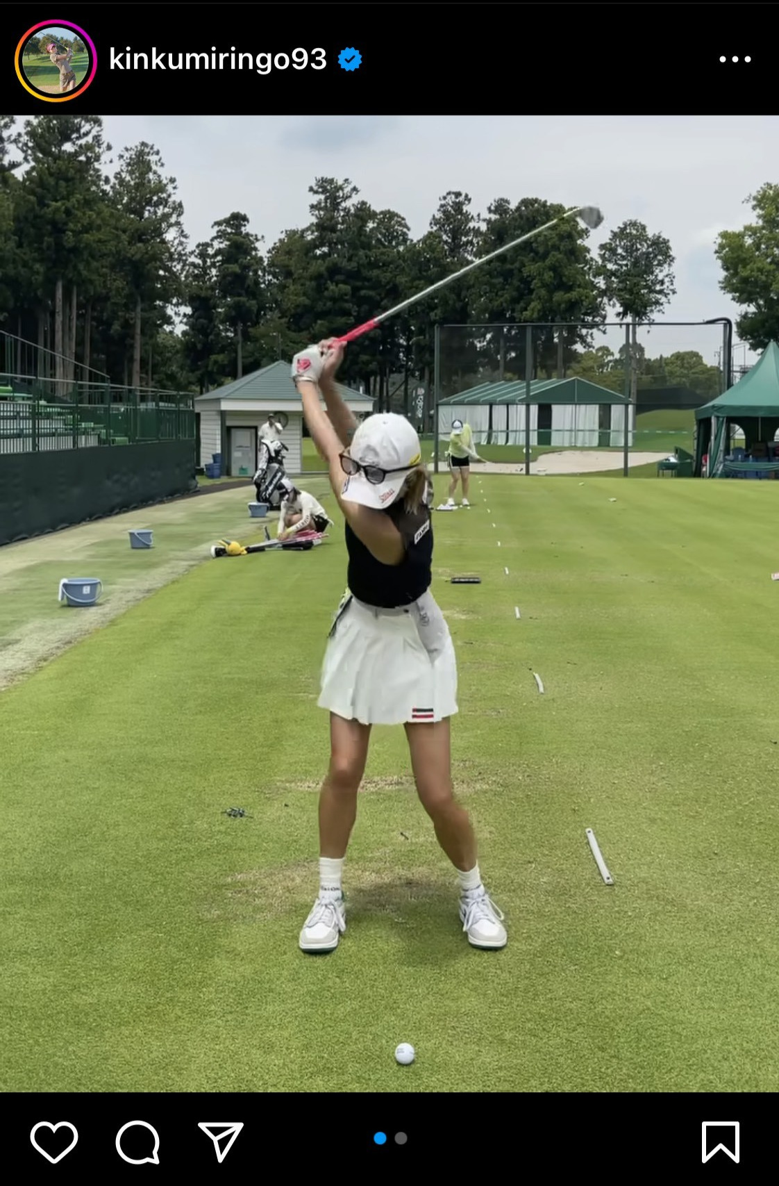 金田久美子のインスタグラムから