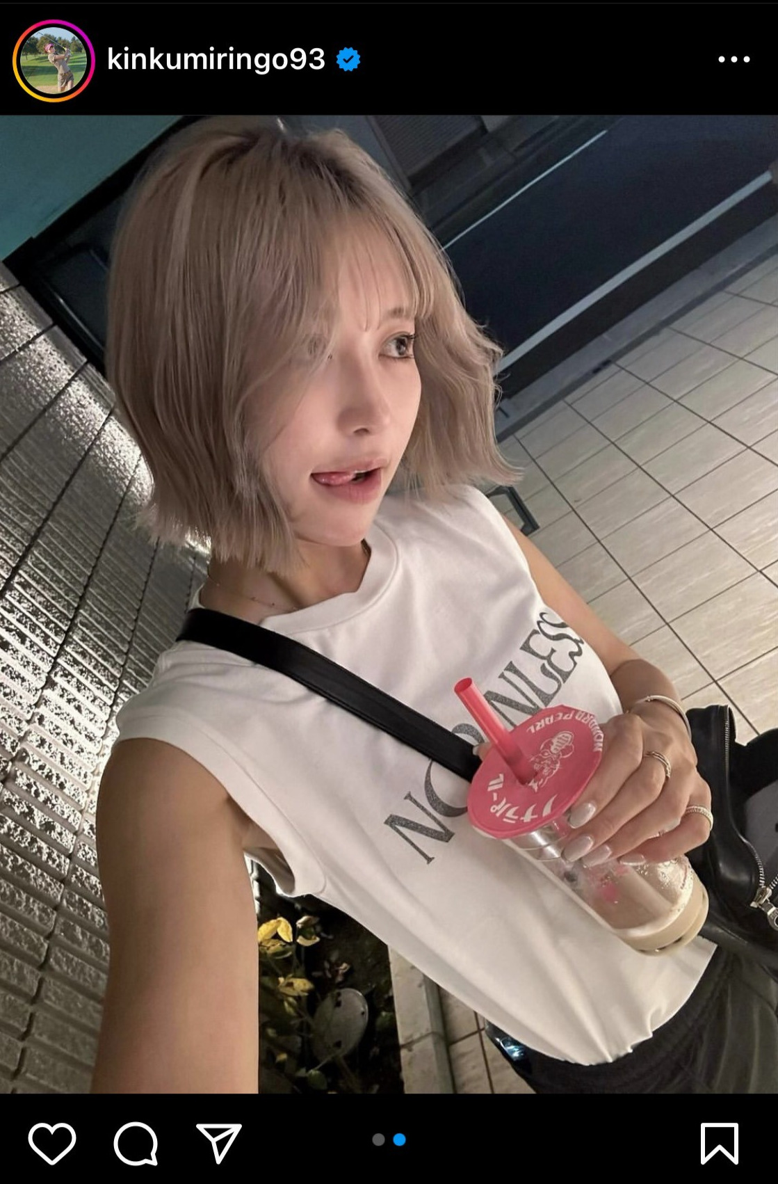 金田久美子のインスタグラムから