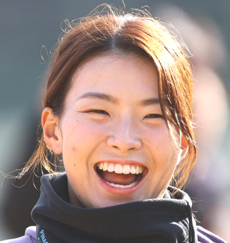 渋野日向子（2023年12月24日撮影）