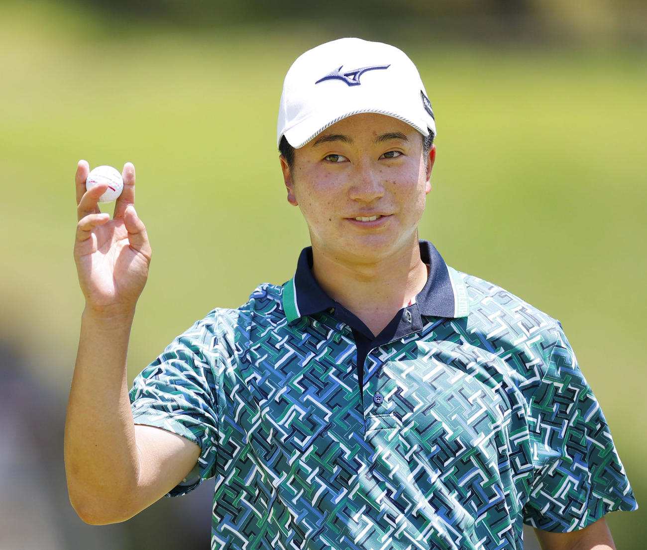 通算18アンダーで初出場の日本プロ選手権を制した杉浦悠太。国内三大大会初制覇を果たした（共同）
