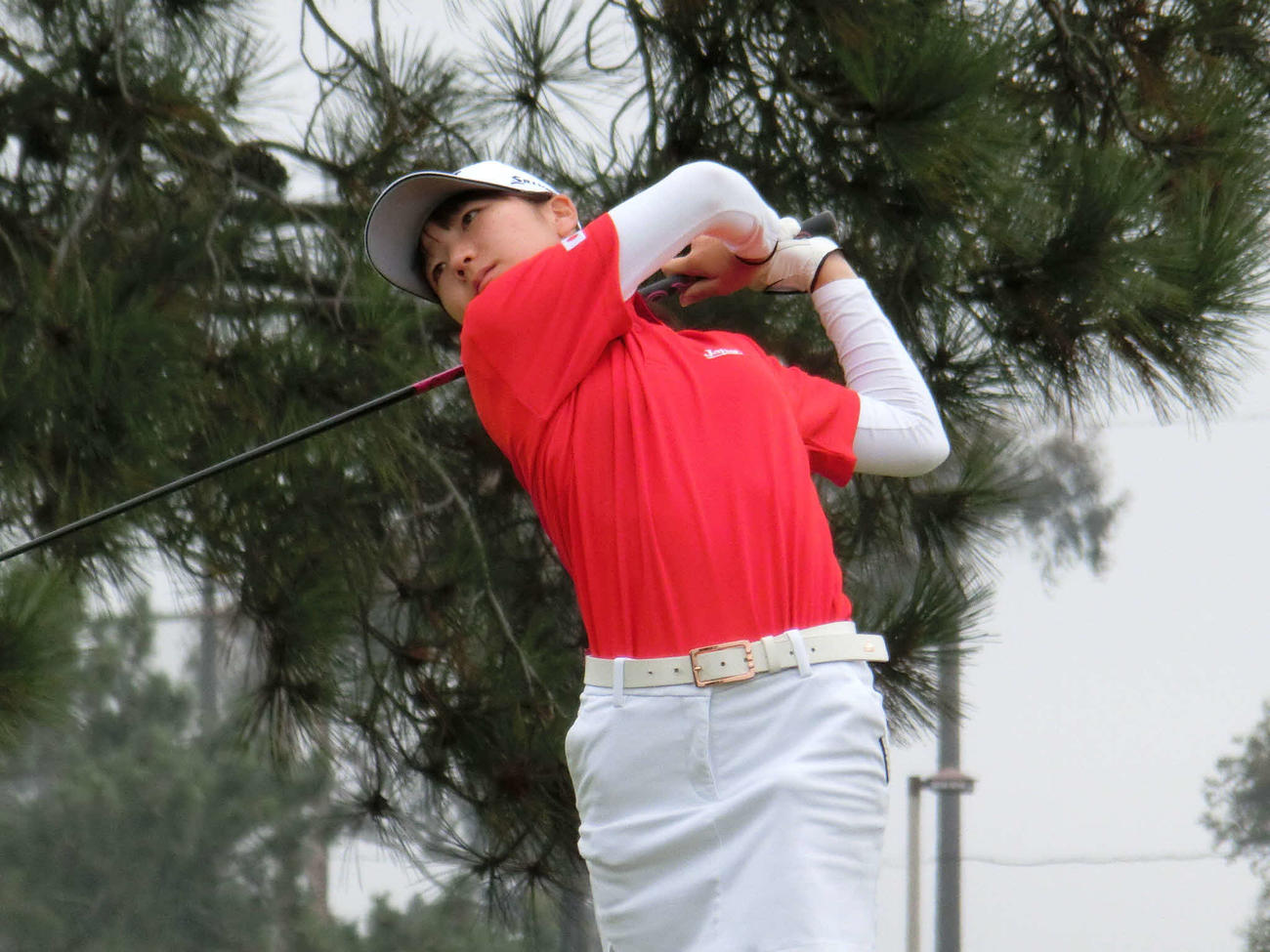 15－18歳の部女子初日首位タイの鈴木みなみ（C）IJGA