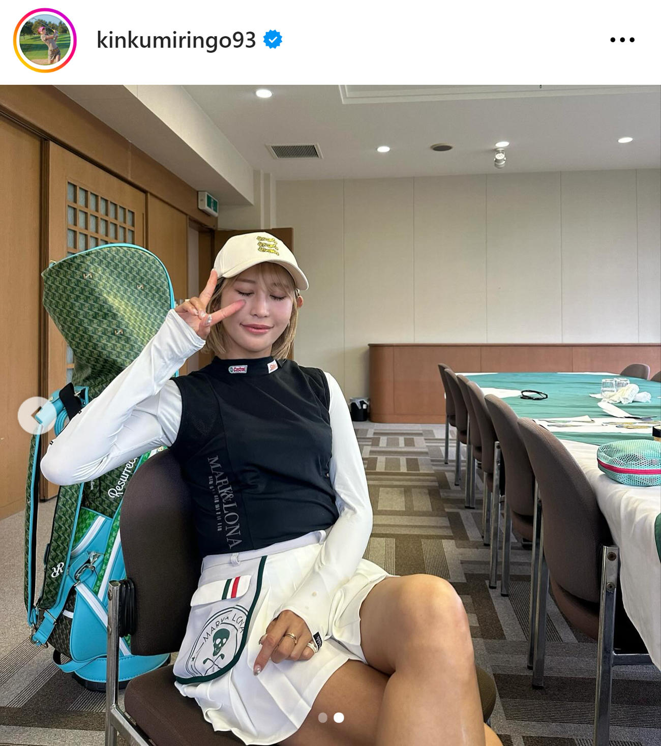 金田久美子のインスタグラムから