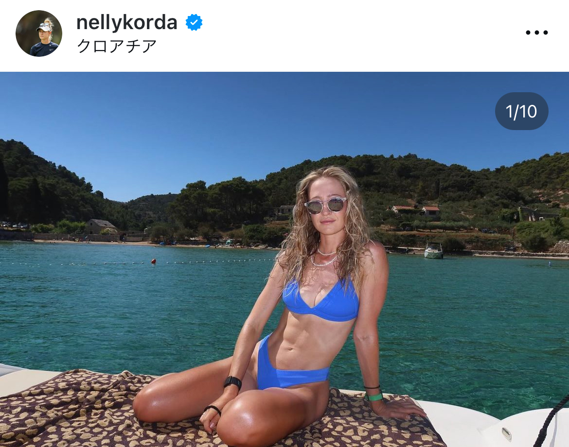 ネリー・コルダのインスタグラムから
