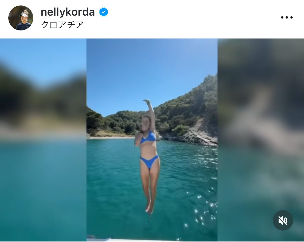 ネリー・コルダのインスタグラムから