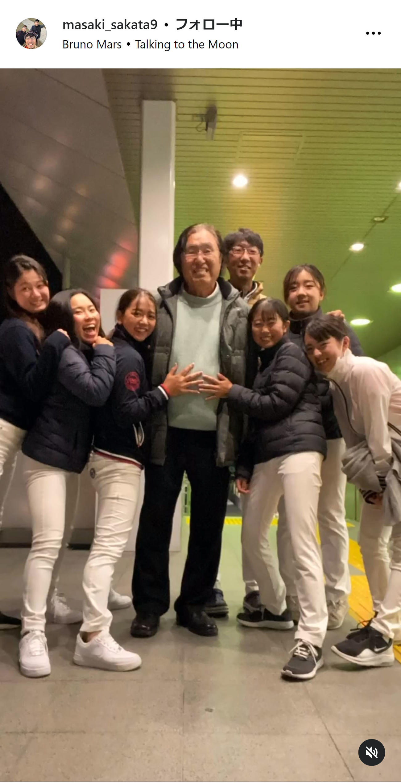 坂田雅樹氏のインスタグラムから