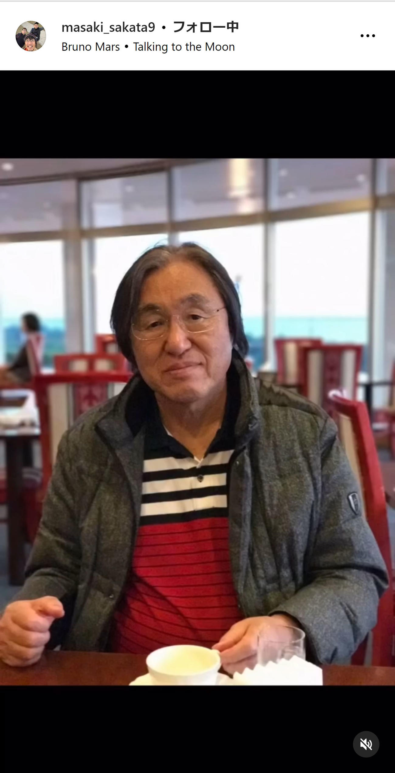 坂田雅樹氏のインスタグラムから