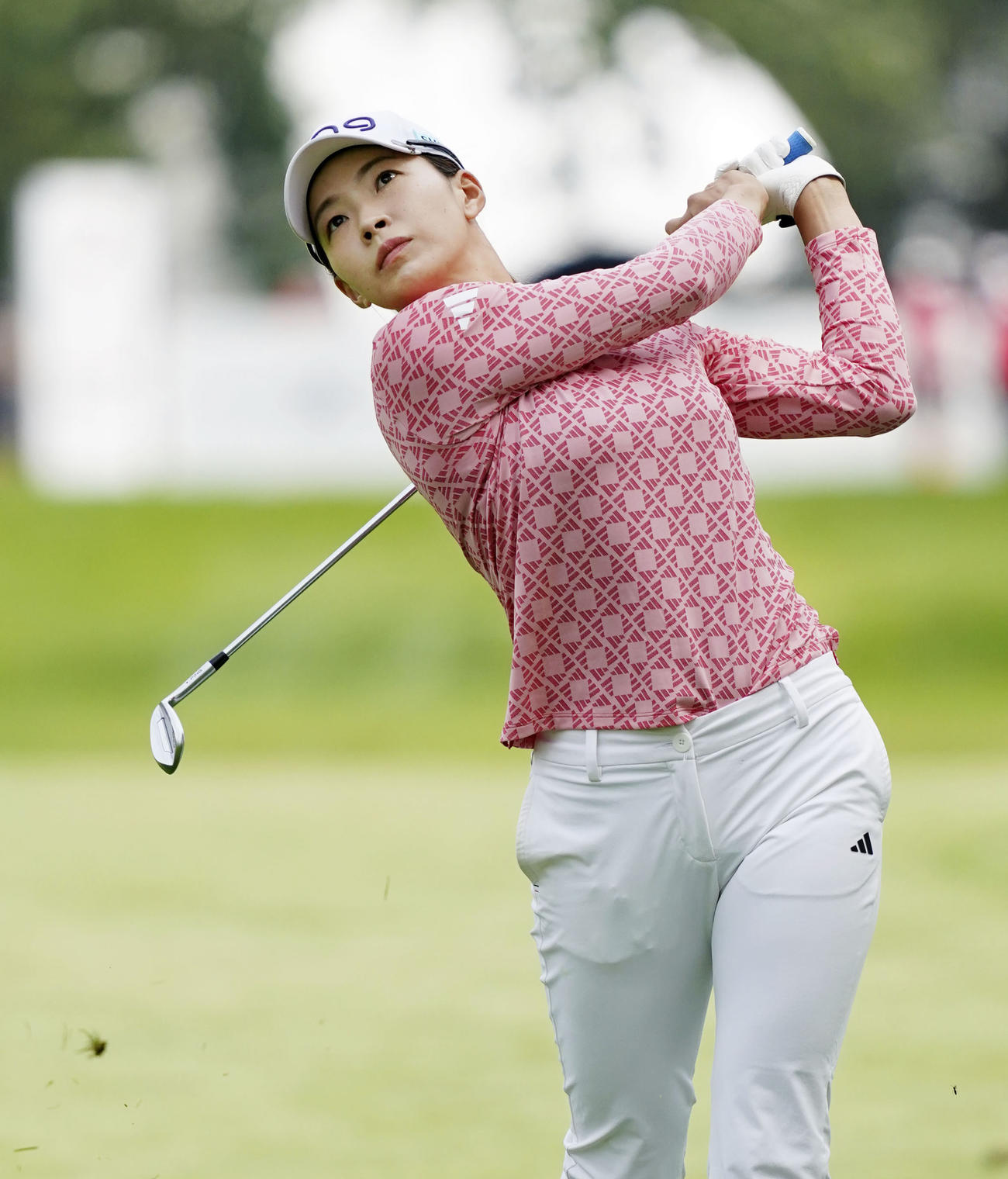 第3ラウンド、通算1オーバーで39位の渋野日向子（共同）