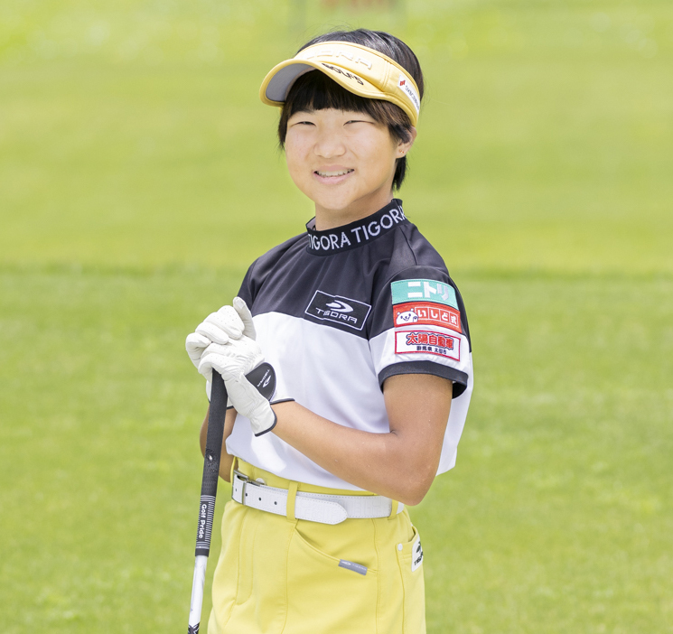 ニトリ・レディースに出場することが決まった須藤弥勒（ニトリ提供）
