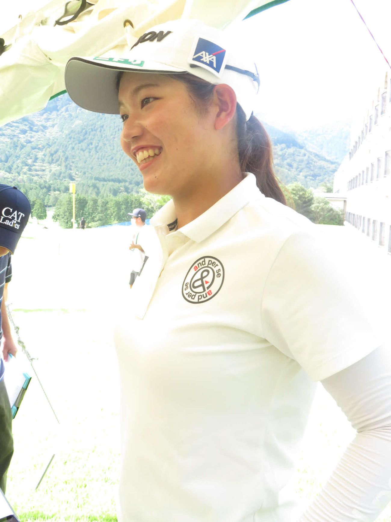 AIG全英女子オープン出場権獲得と出場の意向を明かした桜井心那