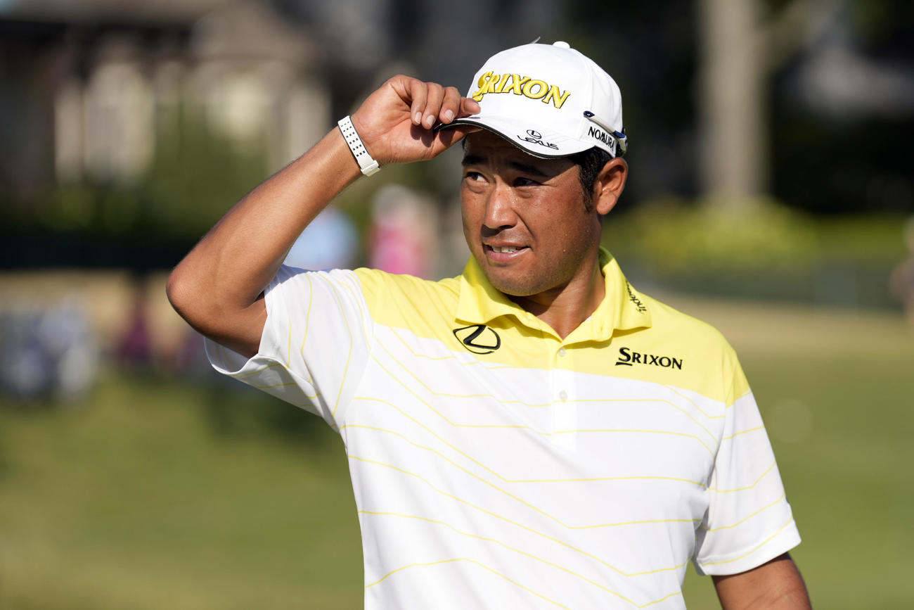 フェデックス・セントジュード選手権最終日　優勝した松山英樹（AP）