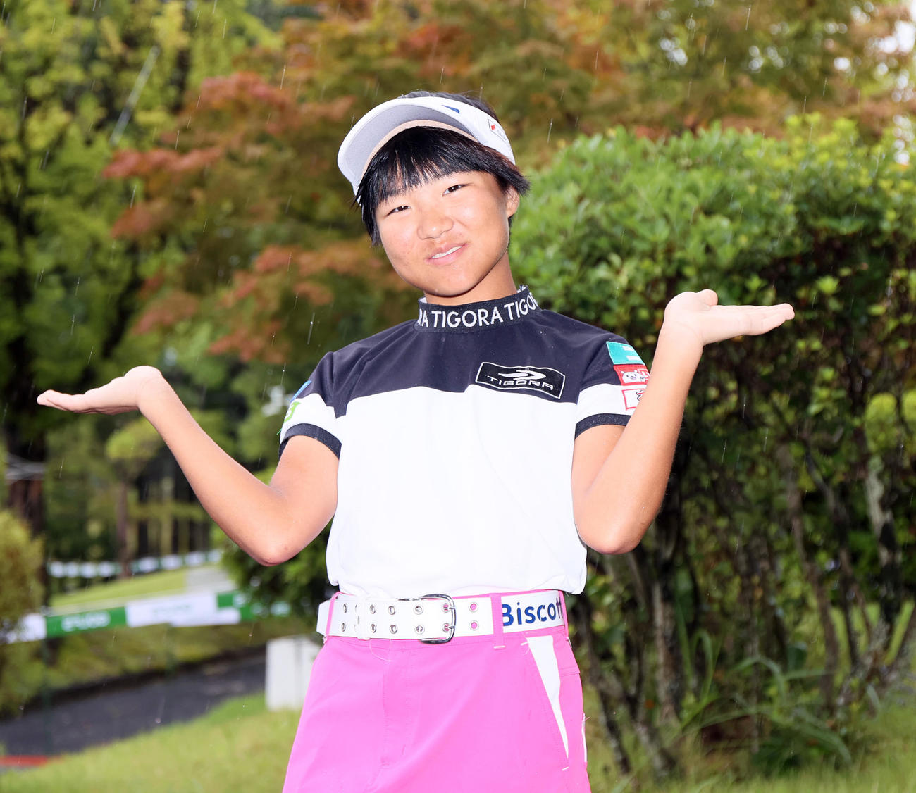 無事開催を願う須藤（撮影・上山淳一）