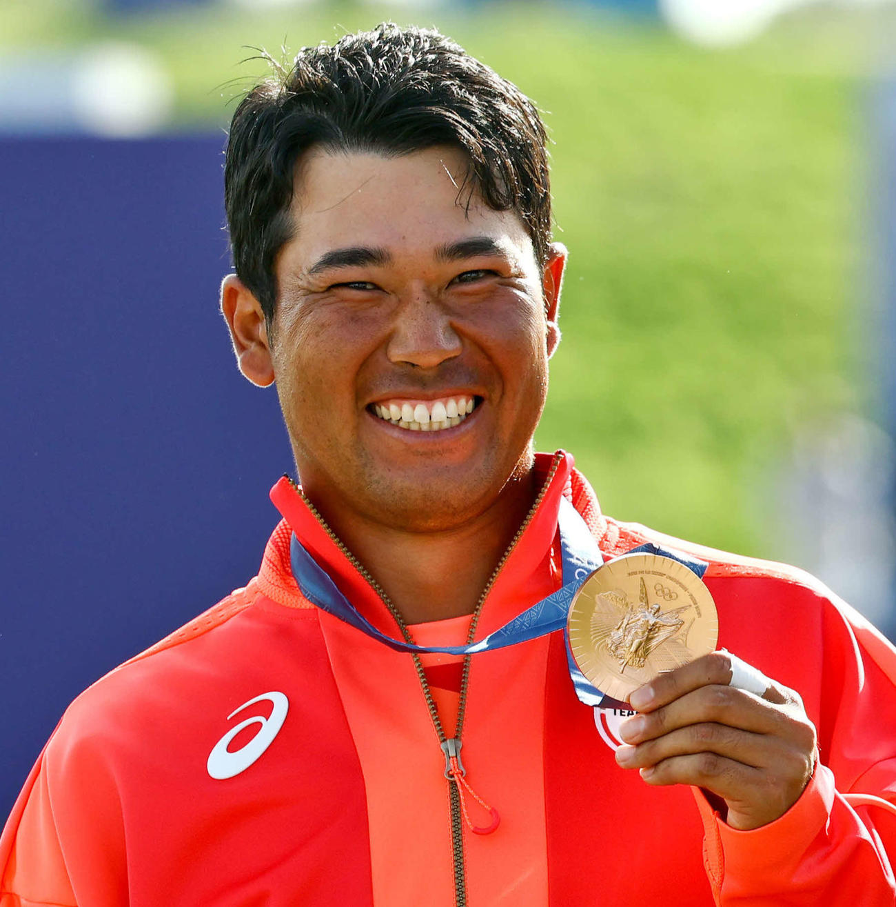 今季はパリ五輪で銅メダルを獲得した松山（2024年8月撮影）