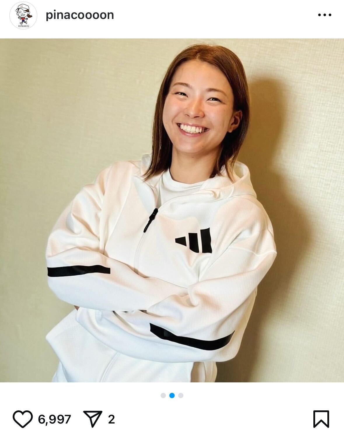 渋野日向子インスタグラムから