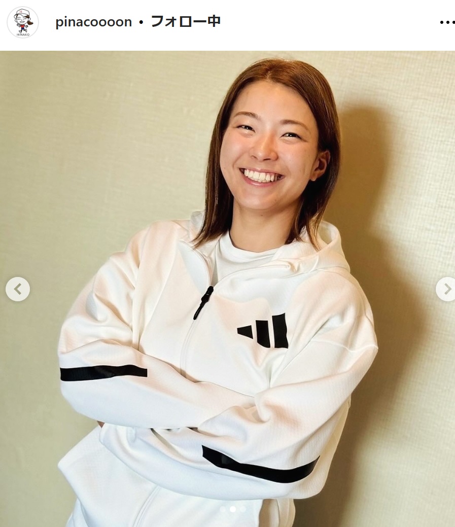 渋野日向子のインスタグラムから