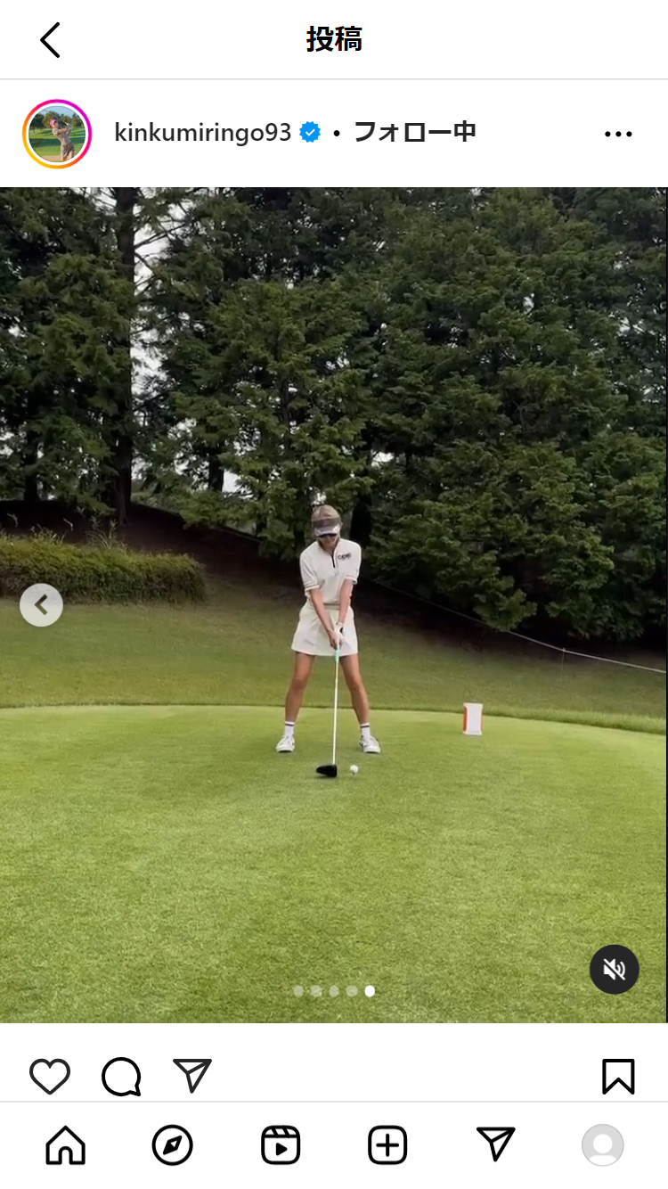 金田久美子のインスタグラムから