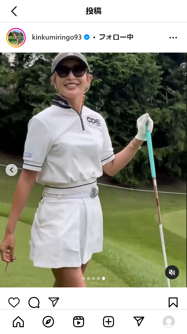 金田久美子のインスタグラムから