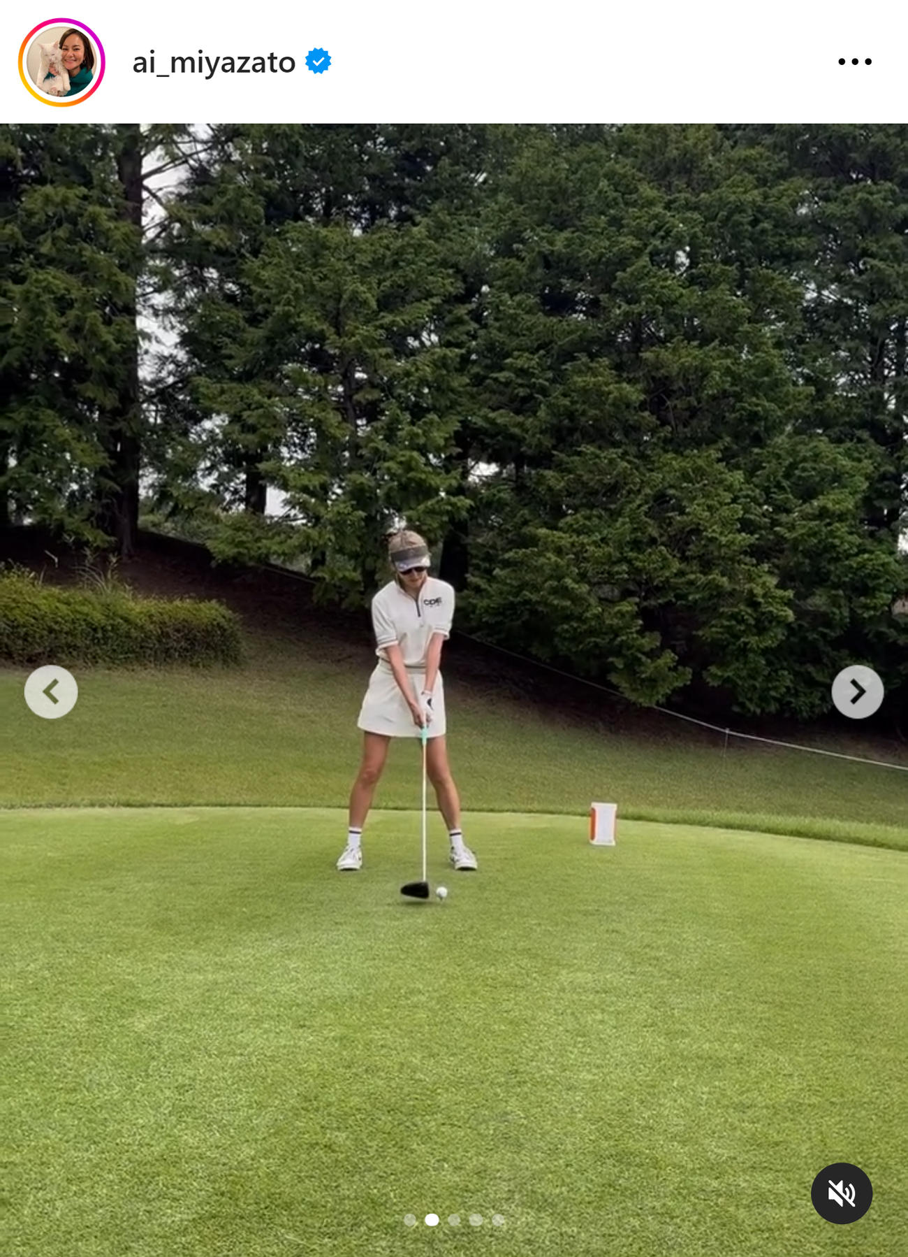 宮里藍さんのインスタグラムから