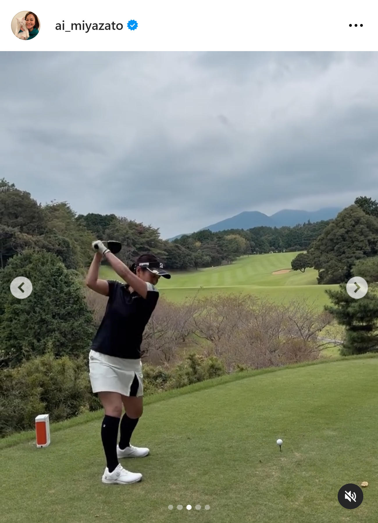 宮里藍さんのインスタグラムから