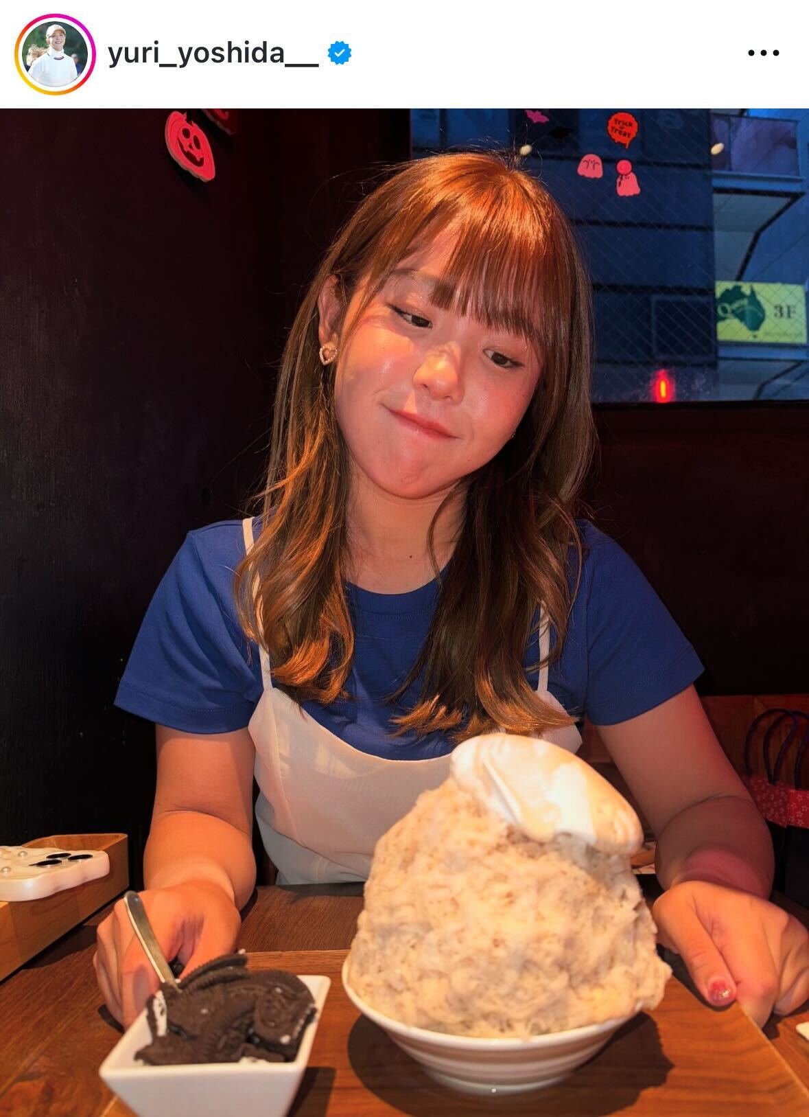 吉田優利のインスタグラムから