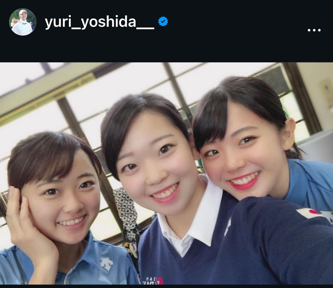 吉田優利のインスタグラムから