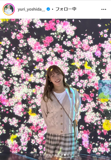 吉田優利のインスタグラムから