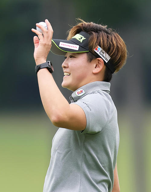 14アンダーで大会を終えた岩井明（撮影・足立雅史）