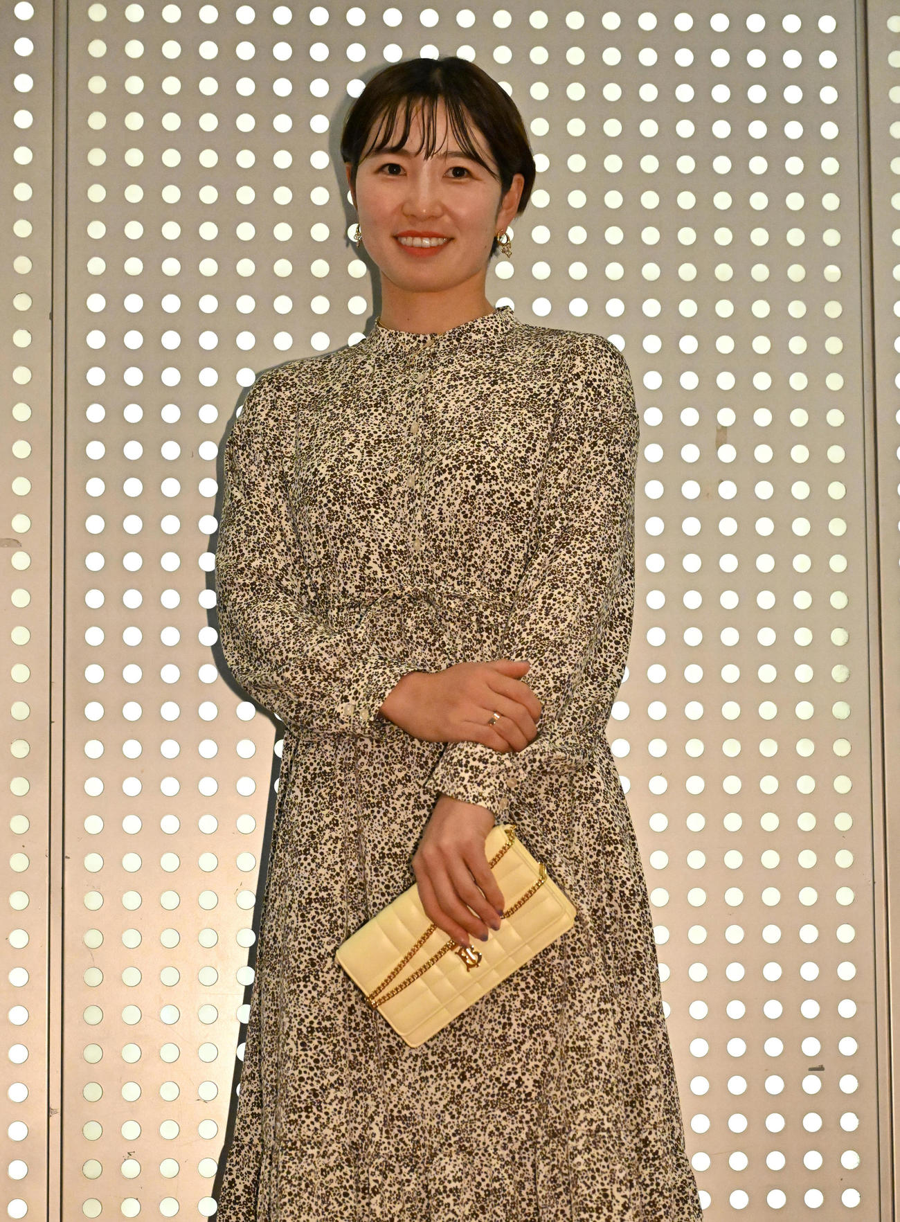 前夜祭に参加する蛭田みな美（撮影・石井愛子）