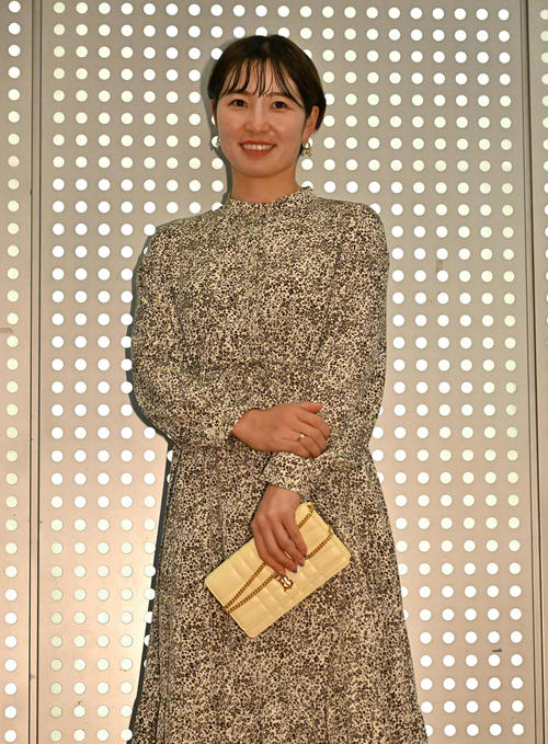 前夜祭に参加する蛭田みな美（撮影・石井愛子）