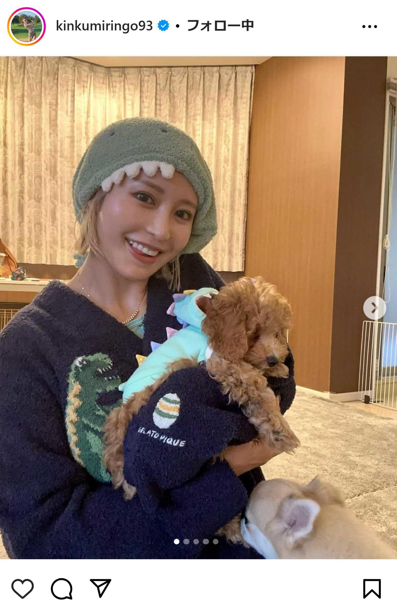 金田久美子のインスタグラムから