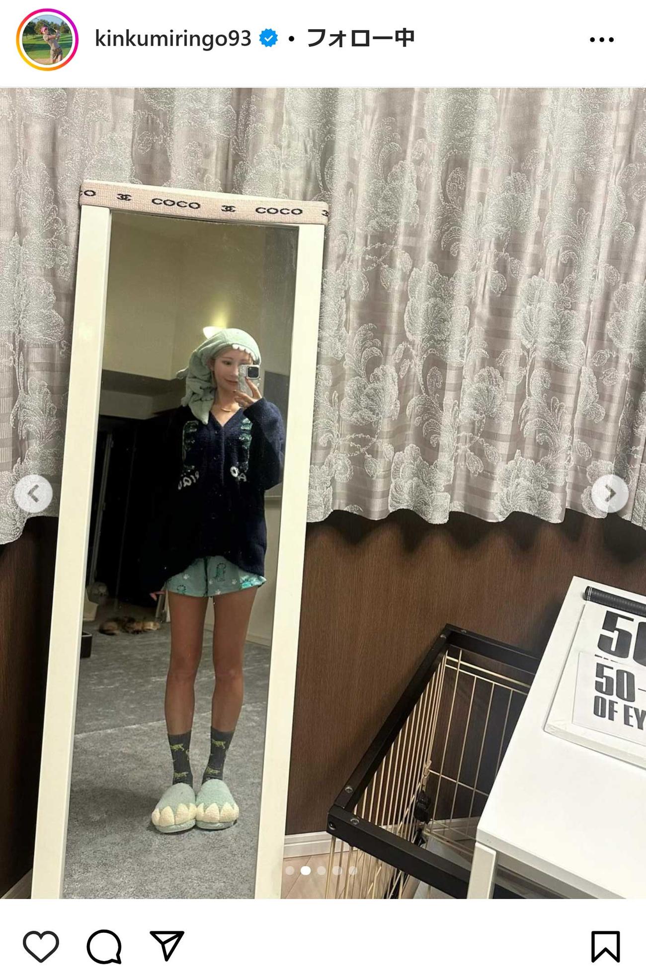 金田久美子のインスタグラムから