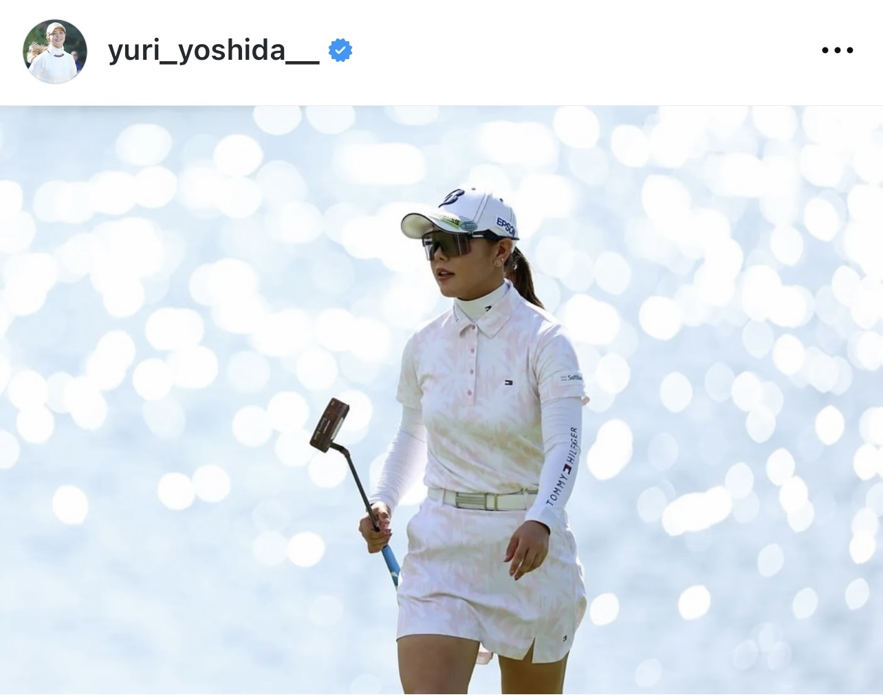 吉田優利のインスタグラムから