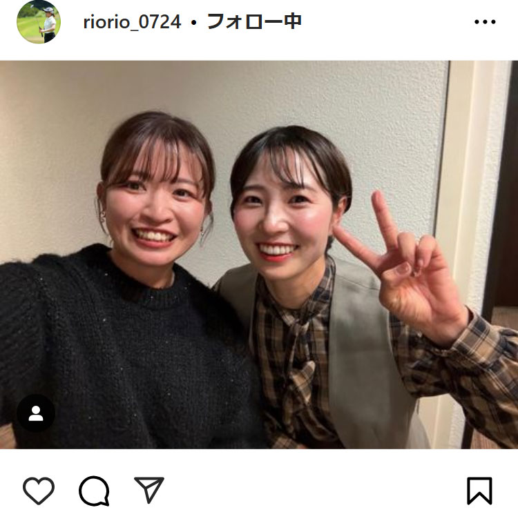 吉田莉生のインスタグラムから