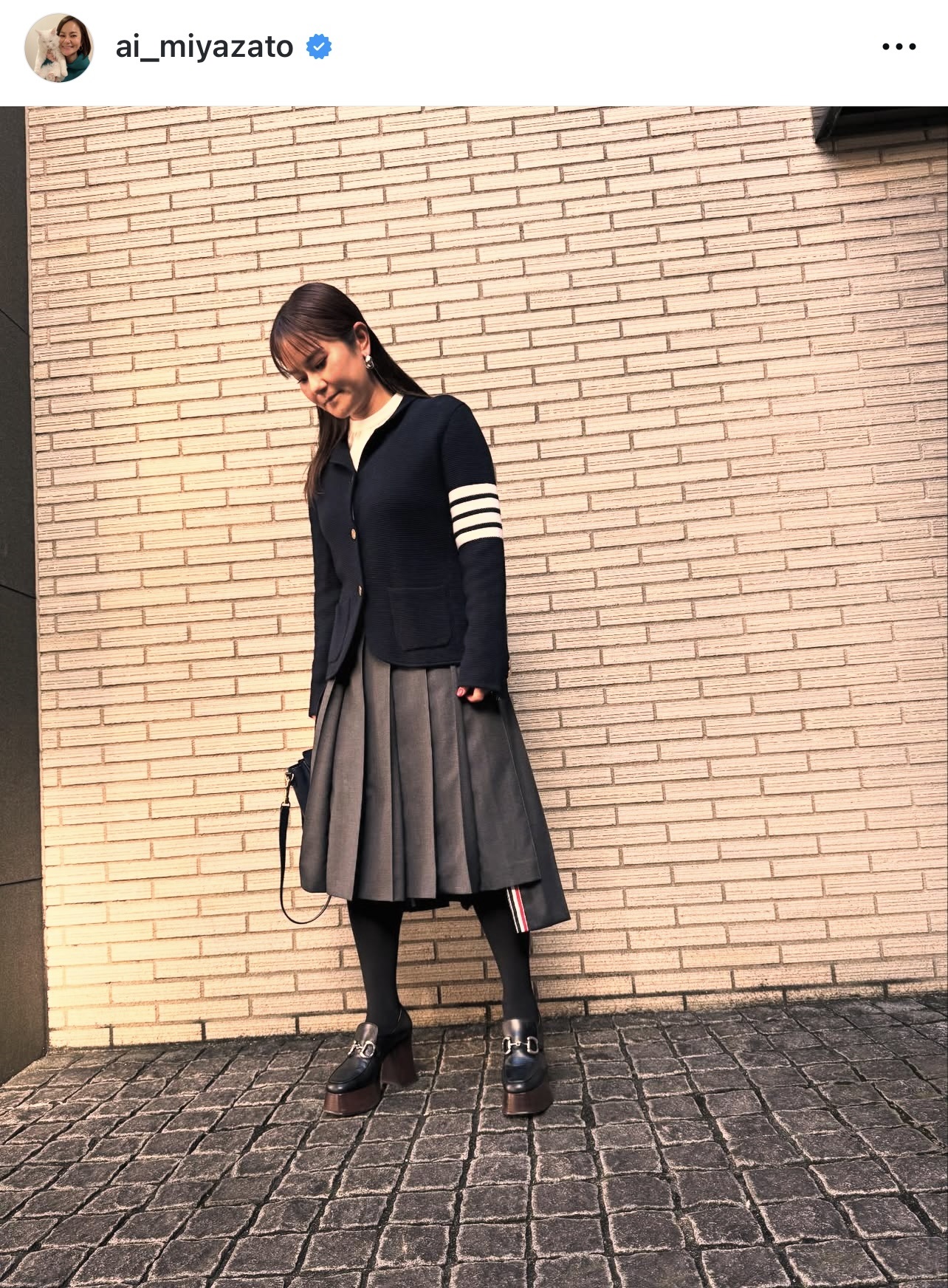 宮里藍さんのインスタグラムから