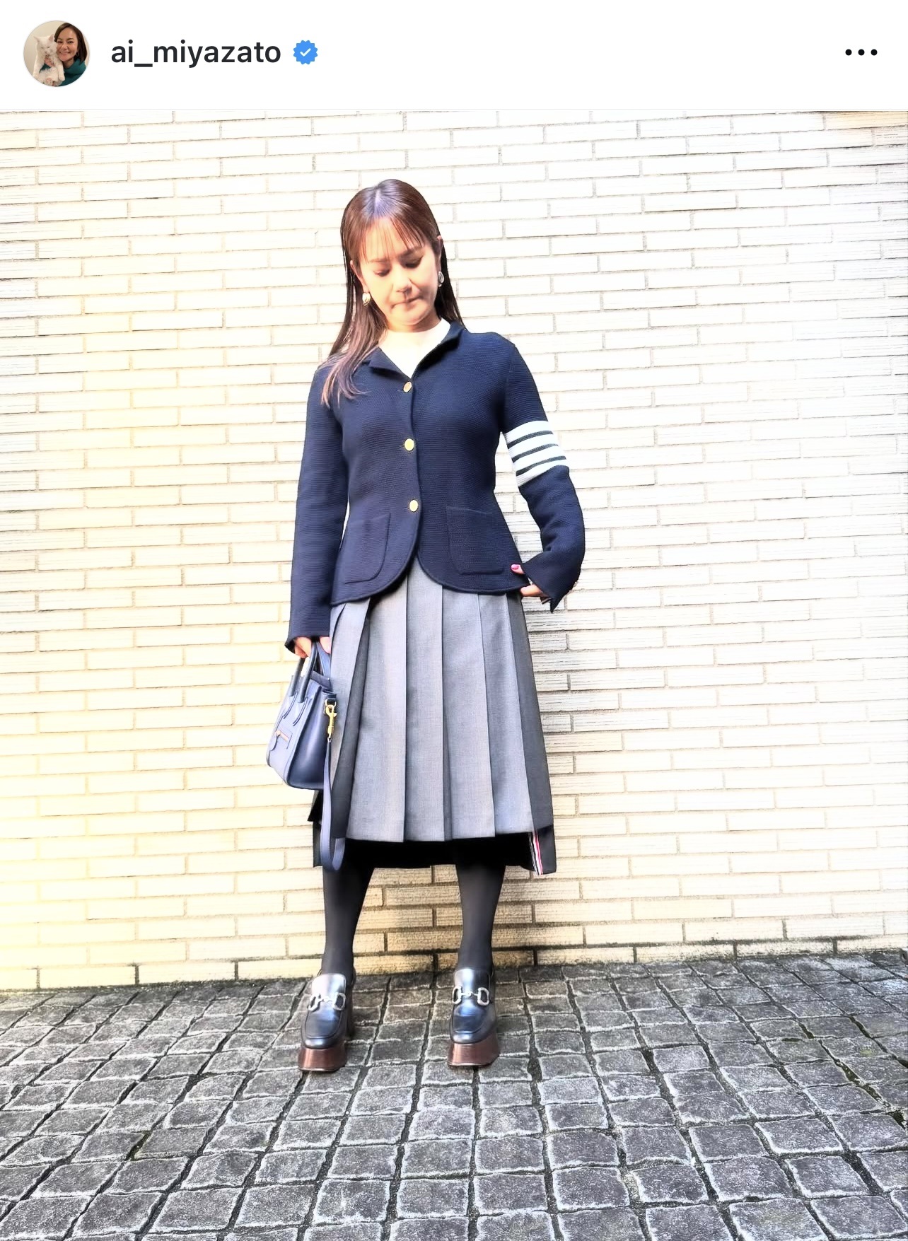 宮里藍さんのインスタグラムから