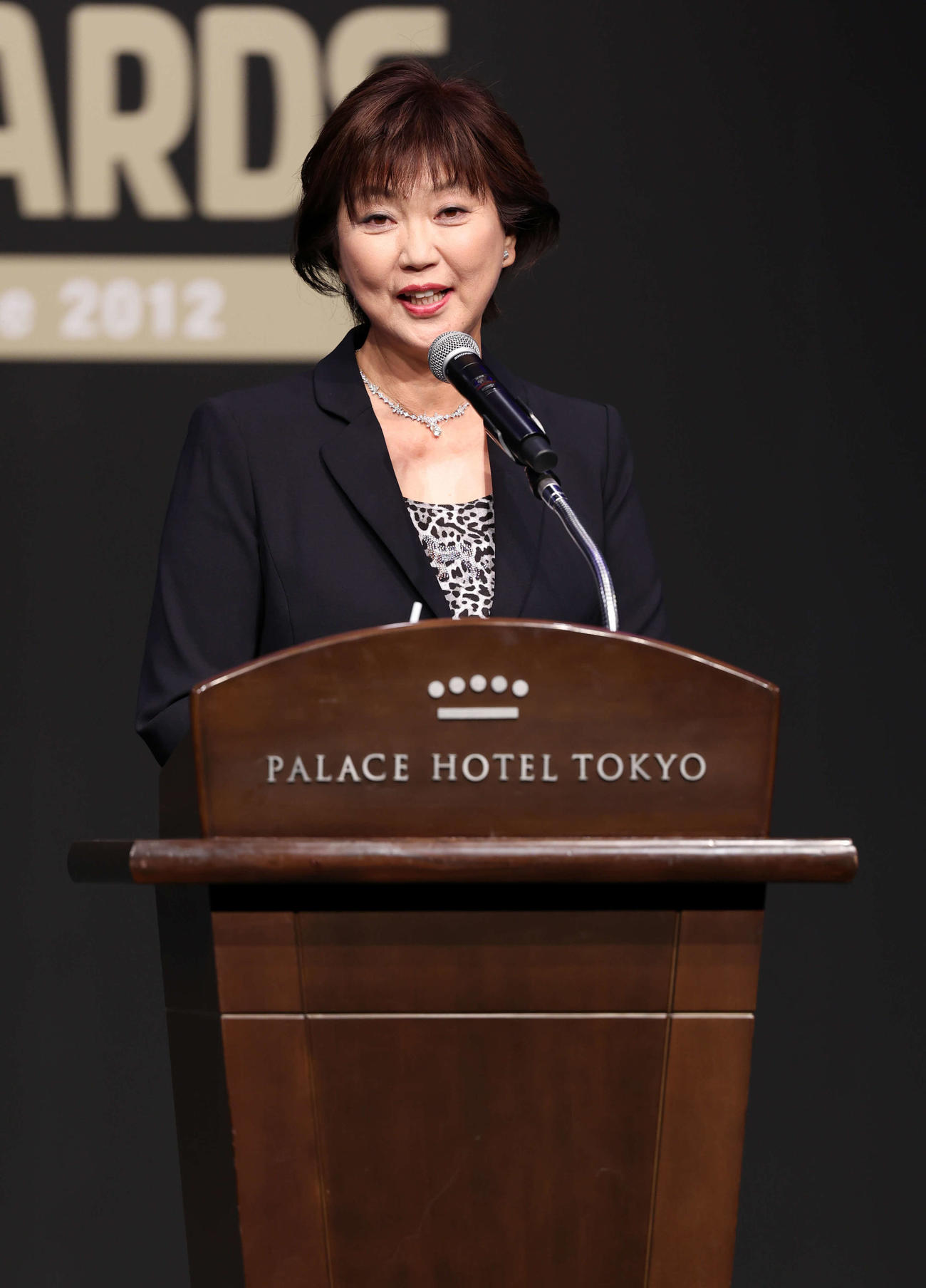 小林浩美会長（2024年12月17日撮影）