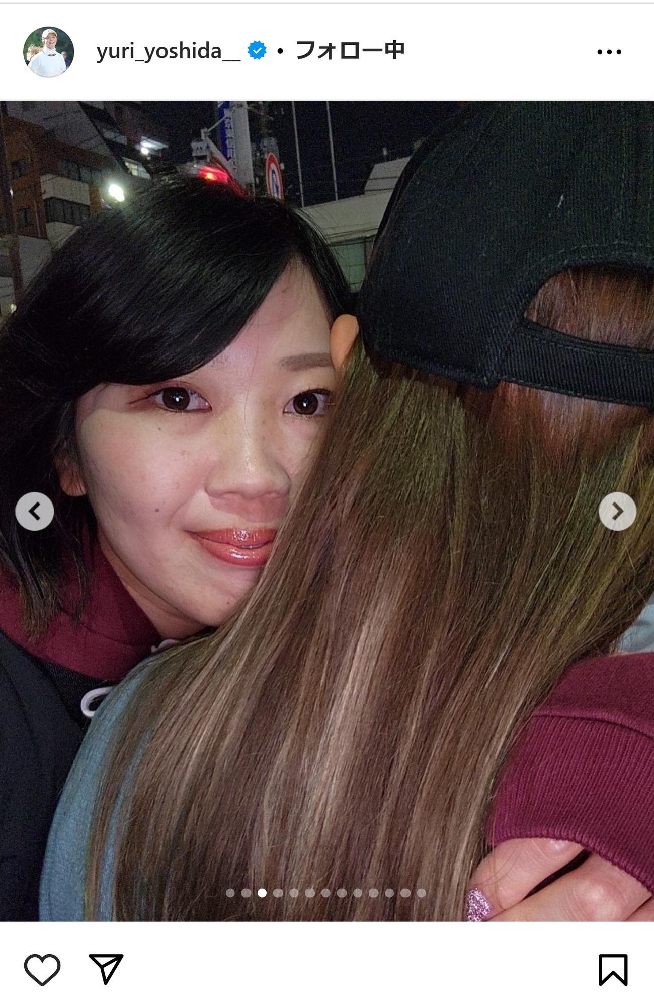 吉田優利のインスタグラムから