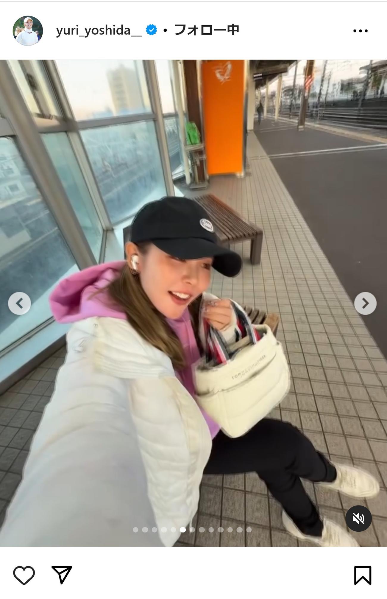 吉田優利のインスタグラムから