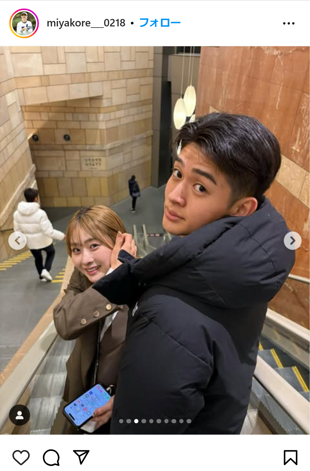都玲華のインスタグラムから