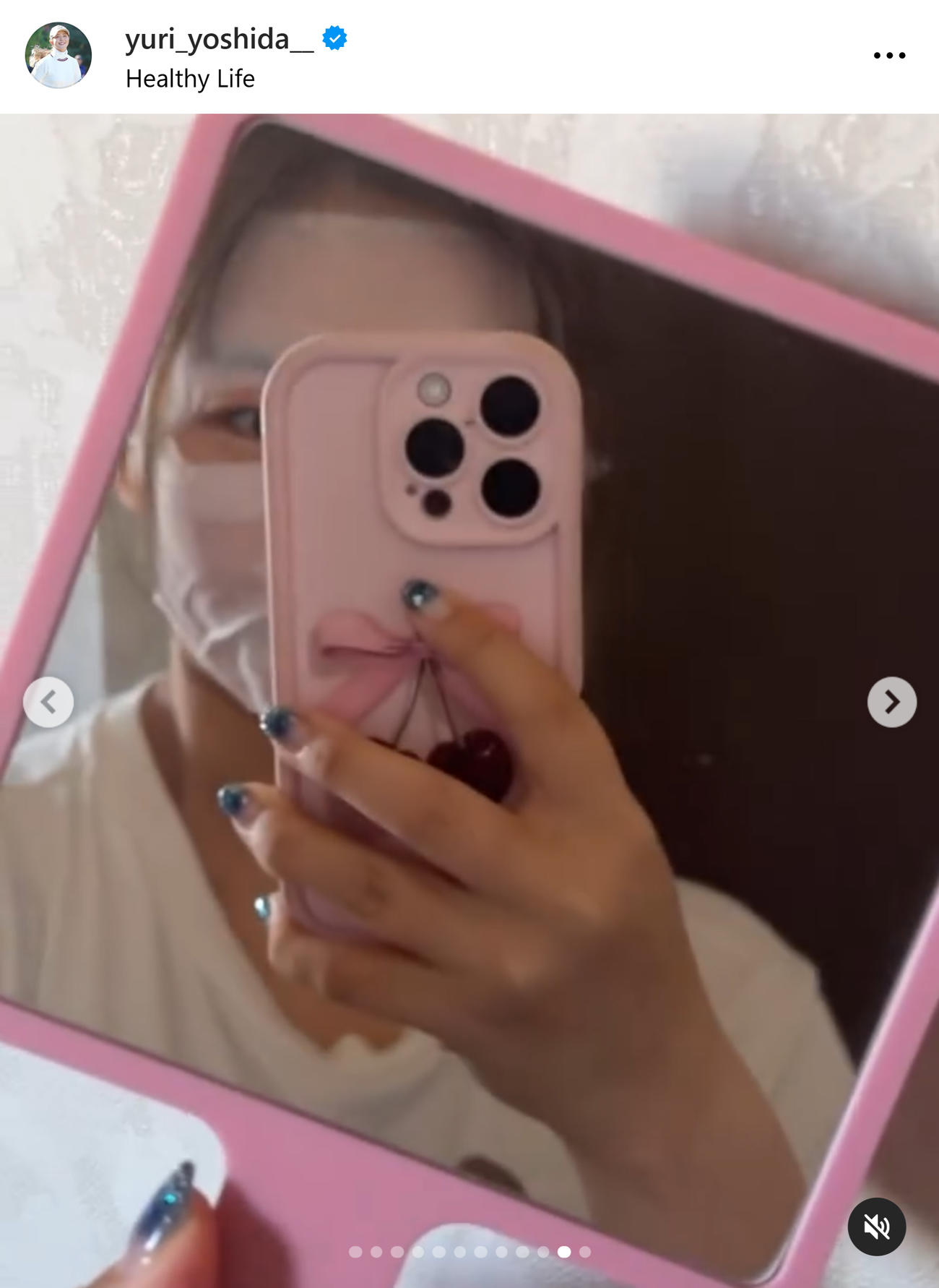 吉田優利のインスタグラムから