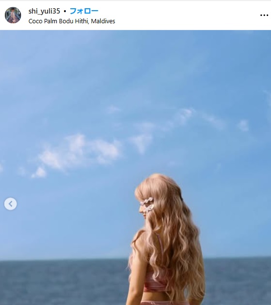 セキ・ユウリのインスタから