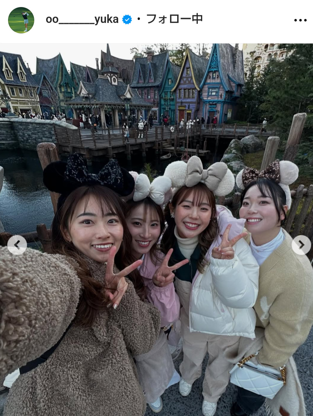 安田祐香のインスタグラムから