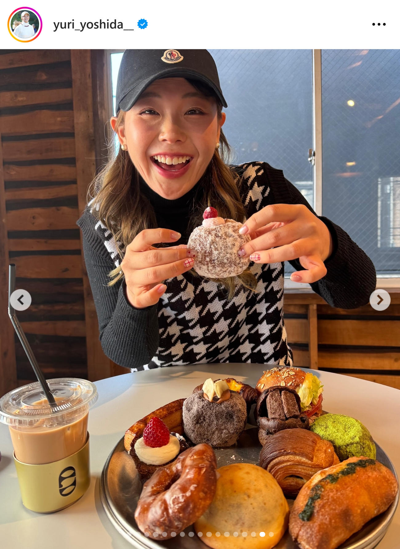 吉田優利のインスタグラムから