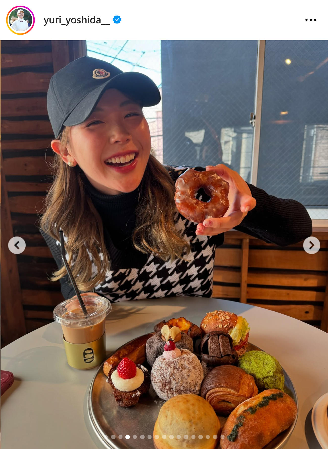吉田優利のインスタグラムから